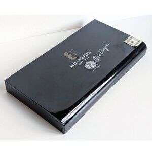 Avo Uvezian 88 Cigar Box Numbered Limited Edition Wooden Black Lacquered Finish